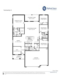 Summerlyn II - Home Layout