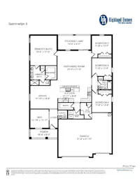 Summerlyn II - Home Layout