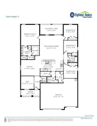 Summerlyn II - Home Layout