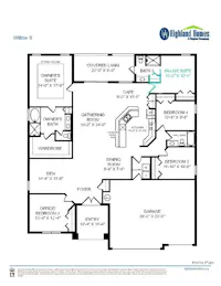 Willow II - Home Layout