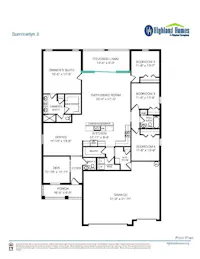 Summerlyn II - Home Layout