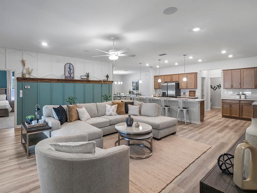 New home at Copperfleaf in Liberty Triangle