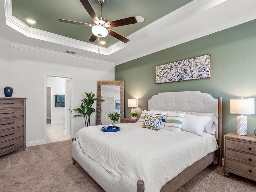 New construction home in St. Cloud with a spacious primary suite