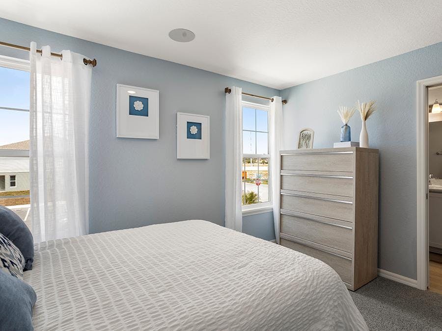 Dreamy owner's suite in the Catalina by Highland Homes