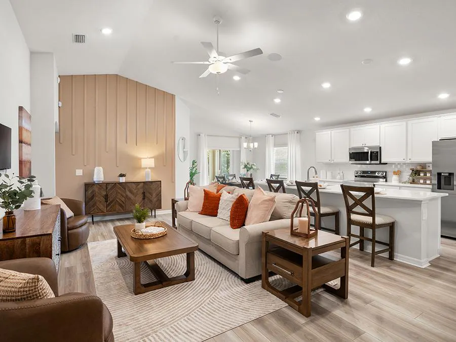 Parker model home at Ridgewood South