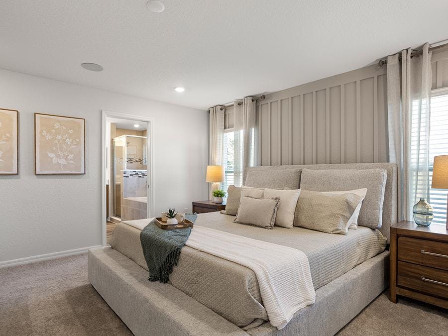 primary suite in a home at Vista Trace